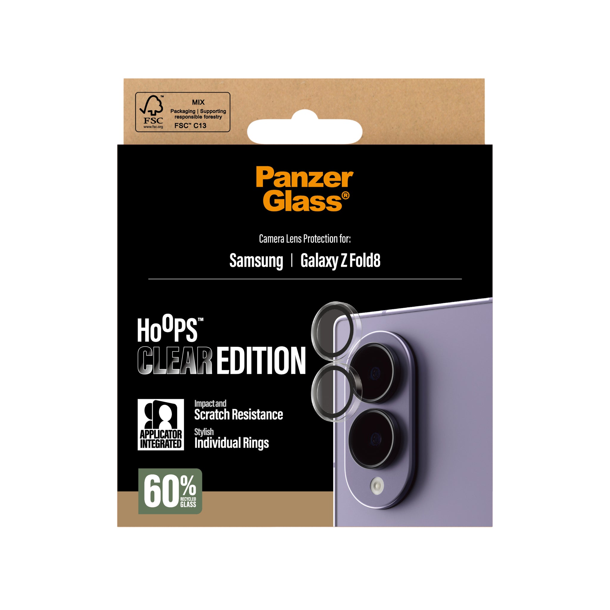 PanzerGlass® Hoops® Kameraschutz Samsung new Galaxy Z Fold7